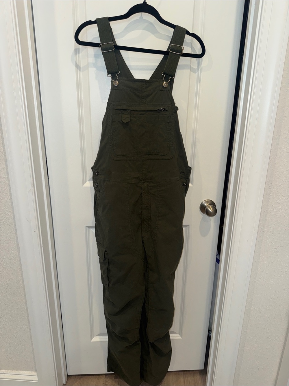 Duluth Trading Co Olive Green Men’s Work Overalls